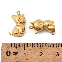 304 Stainless Steel Pendants&nbsp;STAS-G358-07G-04