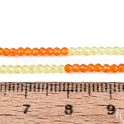 Transparent Glass Beads Strands&nbsp;GLAA-N074-01A-04