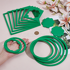 28Pcs 2 Styles EVA Foam Aquarium Floating Plant Ring&nbsp;AJEW-BC0010-09A
