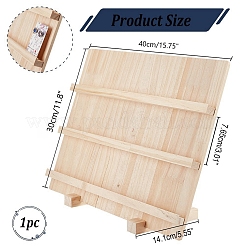 Synthetic Wooden Earring Display Stands&nbsp;EDIS-WH0015-04