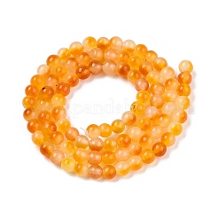 Dyed Natural White Jade Beads Strands&nbsp;G-T140-4mm-A11