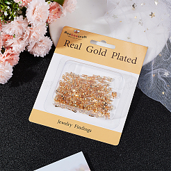 150Pcs 3 Size Brass Bead Tips&nbsp;KK-BBC0009-14