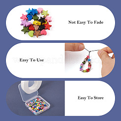 156Pcs 27 Style Spray Painted & Tibetan Style Alloy Beads&nbsp;FIND-TA0002-84