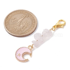 3Pcs 3 Styles Alloy Enamel Pendants Decoraiton&nbsp;HJEW-JM01655