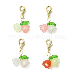 ABS Plastic Imitation Pearl & Acrylic Pendants Decoration&nbsp;HJEW-JM02977