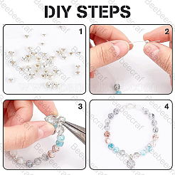 1500Pcs 5 Styles 304 Stainless Steel Round Seamed Beads&nbsp;STAS-BBC0008-96