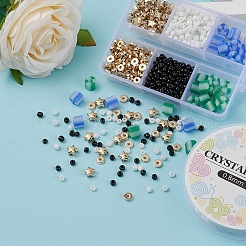 DIY Column Beads Bracelet Making Kit&nbsp;DIY-YW0004-78