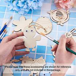 Wooden Cutouts Ornaments&nbsp;WOOD-TA0002-39