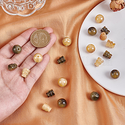 20Sets 2 Colors Resin Guru Bead Set&nbsp;RESI-PH0002-62