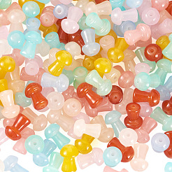 180Pcs 9 Colors Baking Paint Glass Beads&nbsp;DGLA-TA0001-37