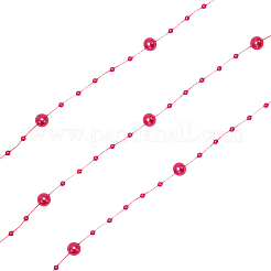 Handmade ABS Plastic Beaded Chains&nbsp;X-CHC-CJC0001-05C