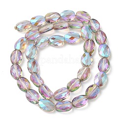 Electroplate Glass Beads Strands&nbsp;EGLA-L045-A-HR02
