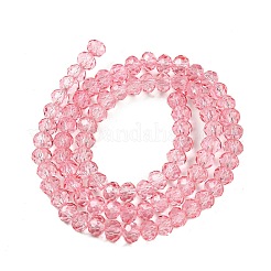 Transparent Baking Paint Glass Beads Strands&nbsp;DGLA-A034-T6mm-D08