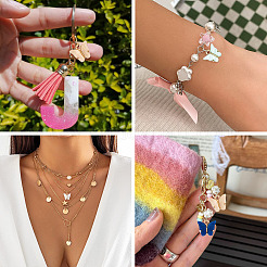 20Pcs 4 Colors Acrylic Charms&nbsp;MACR-TA0002-55A