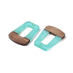Resin & Wood Pendants&nbsp;WOOD-F015-11C