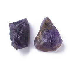 Rough Raw Natural Amethyst Beads&nbsp;G-WH0003-06