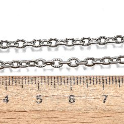 Non-Tarnish 304 Stainless Steel Cable Chain Necklaces&nbsp;X-NJEW-JN01471
