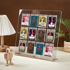 PVC Desktop Sport Card Organizer Holders&nbsp;AJEW-WH0248-918C