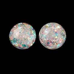 Resin Imitation Opal Cabochons&nbsp;RESI-E042-07B