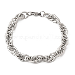 201 Stainless Steel Mariner Link Chain Bracelets for Men&nbsp;STAS-T077-02P