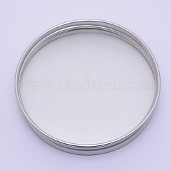 Aluminium Hollow Candle Lids&nbsp;AJEW-WH0126-32B