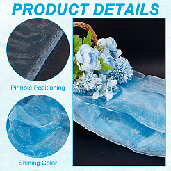 Polyester Organza Fabric&nbsp;DIY-WH0622-049A
