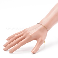 304 Stainless Steel Cable Chain Necklaces & Bracelets Jewelry Sets&nbsp;SJEW-JS01186