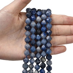 Natural Blue Aventurine Beads Strands&nbsp;G-Z119-A38-03
