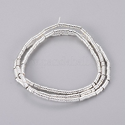 Electroplated Non-magnetic Synthetic Hematite Beads Strands&nbsp;G-G826-09S-2mm