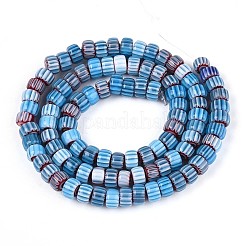Handmade Millefiori Glass Beads Strands&nbsp;LAMP-T021-27A-04