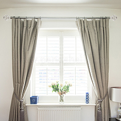 Plastic Round Curtain Rod Finials&nbsp;FIND-GF0002-90A