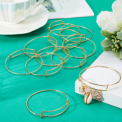 12Pcs Steel Adjustable Bangle Making&nbsp;AJEW-SC0002-G