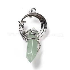 Natural Green Aventurine Pointed Pendants&nbsp;G-I0322-03P-07