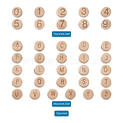 Beechwood Beads&nbsp;WOOD-TA0001-43