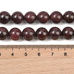 Natural Garnet Beads Strands&nbsp;GG-CBA96FE-A01-10mm