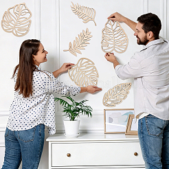 14Pcs Wood Wall Decorations&nbsp;AJEW-WA0003-93