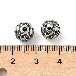Retro 316 Surgical Stainless Steel Beads&nbsp;STAS-L307-17AS-10