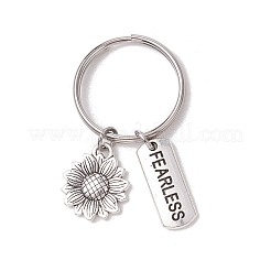 Tibetan Style Alloy Keychains&nbsp;KEYC-JKC01208