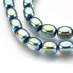 Electroplate Non-magnetic Synthetic Hematite Bead Strands&nbsp;G-I208-14-F