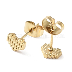 304 Stainless Steel Stud Earrings&nbsp;EJEW-Q788-06G