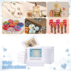 Rectangle Paper Biscuit Boxes with Clear Window&nbsp;CON-WH0107-02C-02