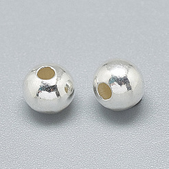 925 Sterling Silver Beads&nbsp;STER-T002-239S-5mm
