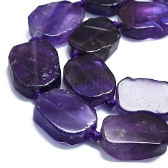 Natural Amethyst Beads Strands&nbsp;G-K245-J12-01