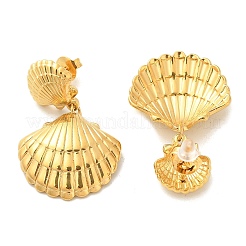 304 Stainless Steel Stud Earrings&nbsp;EJEW-U043-03G
