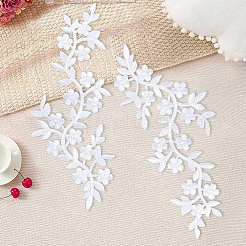 4Pcs Polyester Computerized Embroidery Cloth Iron on/Sew on Patches&nbsp;PATC-CY0001-80C