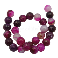 Natural Striped Agate/Banded Agate Beads&nbsp;X-AGAT-10D