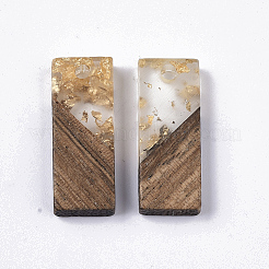 Transparent Resin & Walnut Wood Pendants&nbsp;LS-X-RESI-Q210-007A-A01