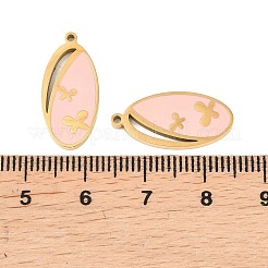 304 Stainless Steel Enamel Pendants&nbsp;STAS-Z190-03G