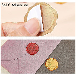 100Pcs Saint Patrick's Day Adhesive Wax Seal Stickers&nbsp;DIY-CP0010-17D