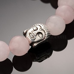 Buddhist Gemstone Beaded Stretch Bracelets&nbsp;X-BJEW-JB01874-02